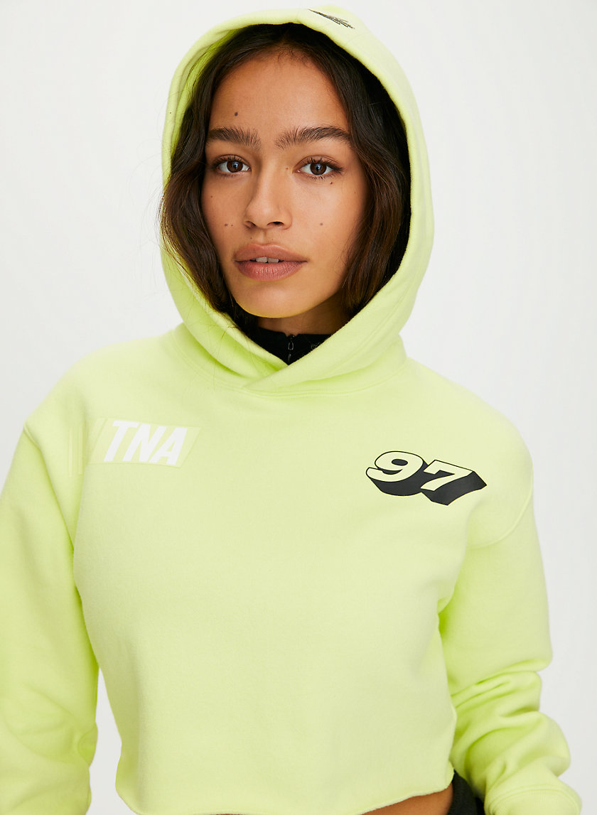 PERFECT CROPPED HOODIE - Cropped graphic hoodie PERFECT CROPPED HOODIE - Cropped graphic hoodie