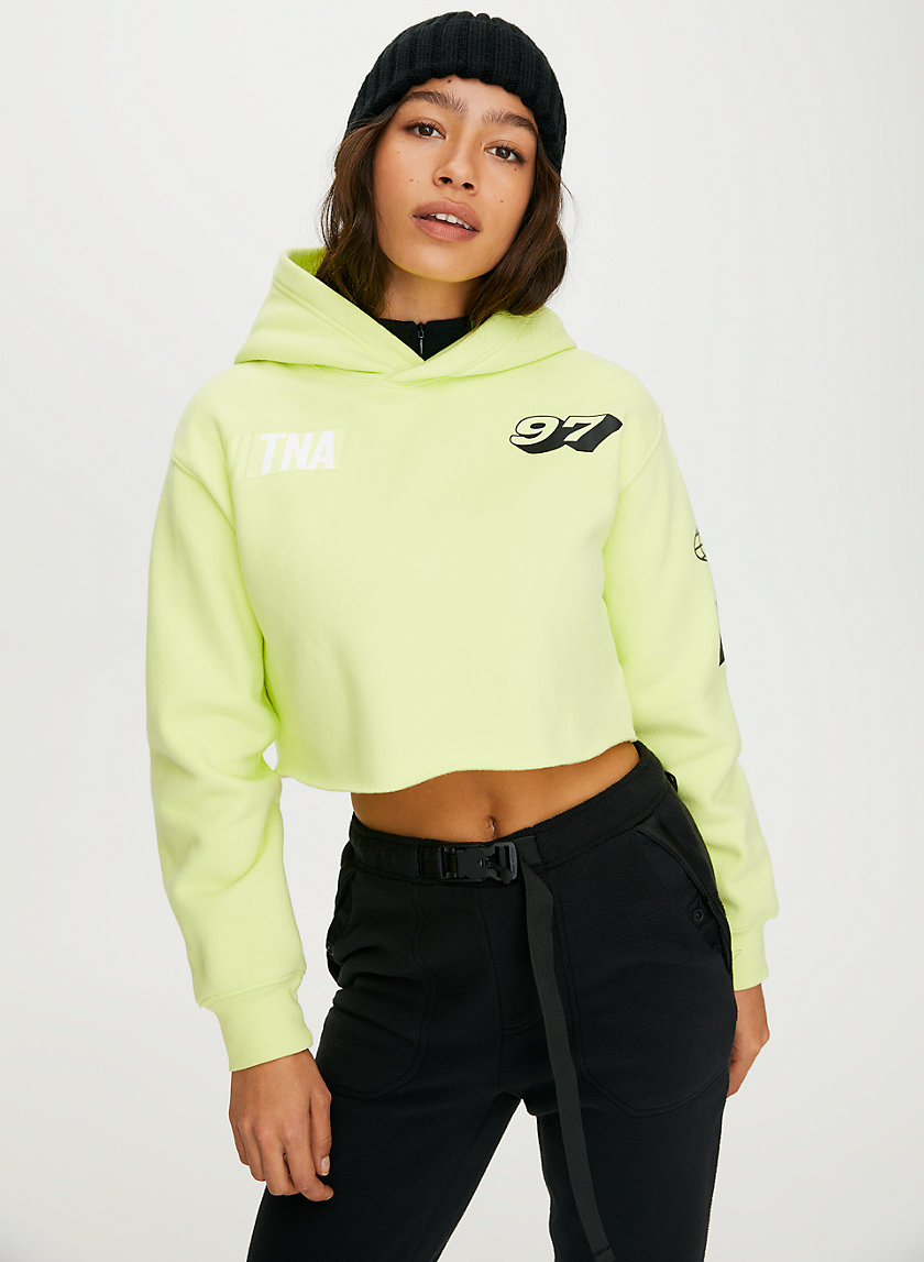 PERFECT CROPPED HOODIE - Cropped graphic hoodie PERFECT CROPPED HOODIE - Cropped graphic hoodie