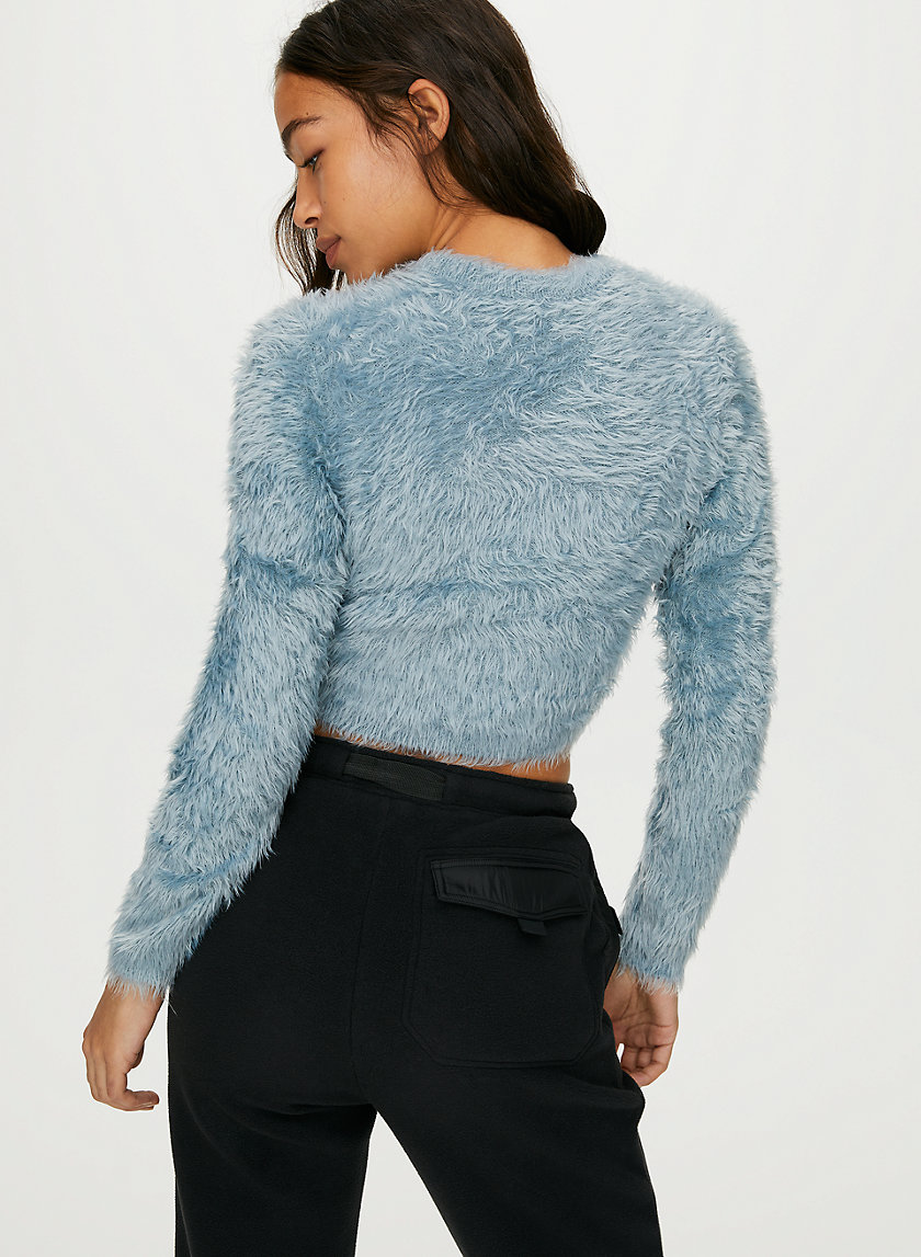 MONTAUK SWEATER - Fuzzy crew-neck sweater MONTAUK SWEATER - Fuzzy crew-neck sweater