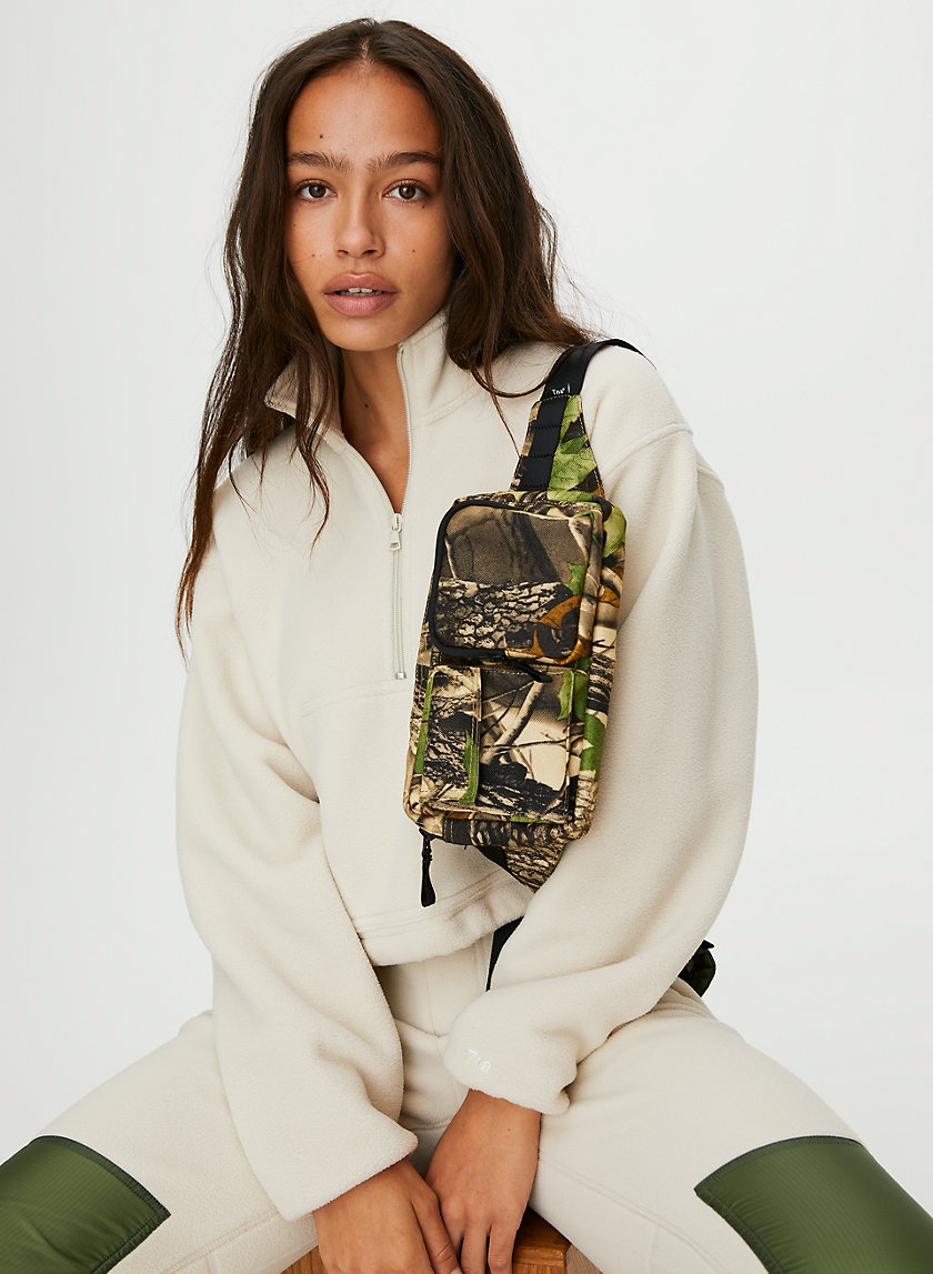 LENA SWEATER - Cropped fleece sweater LENA SWEATER - Cropped fleece sweater
