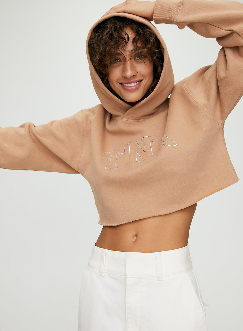 THE PERFECT CROPPED HOODIE - Cropped pullover hoodie THE PERFECT CROPPED HOODIE - Cropped pullover hoodie