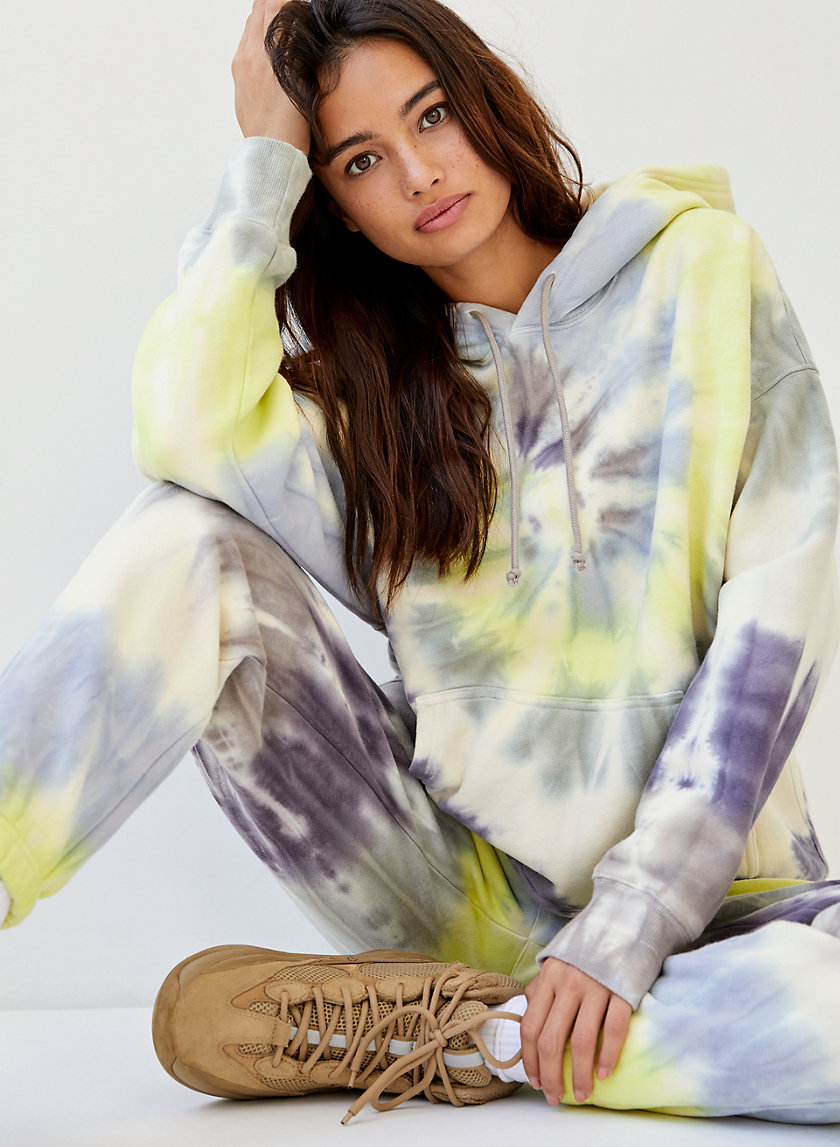 BOYFRIEND HOODIE - Oversized tie-dye hoodie BOYFRIEND HOODIE - Oversized tie-dye hoodie