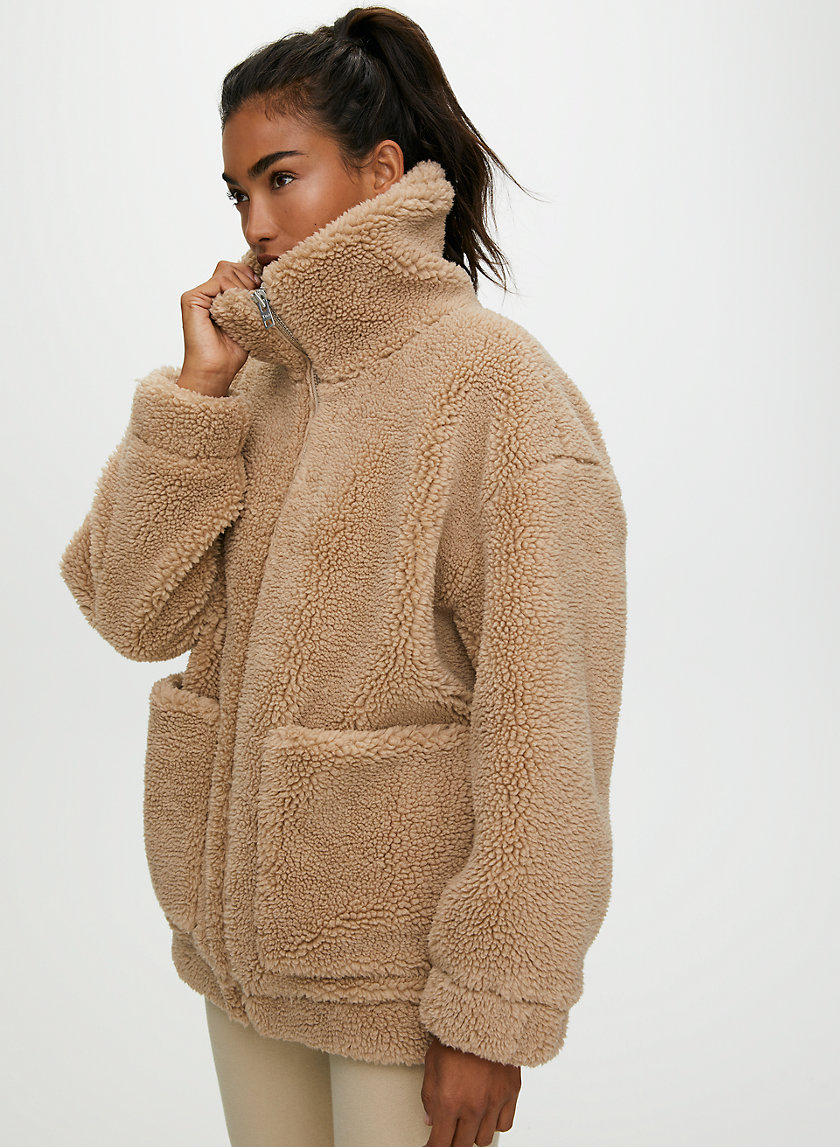 SONOMA TEDDY JACKET - Oversized teddy jacket SONOMA TEDDY JACKET - Oversized teddy jacket