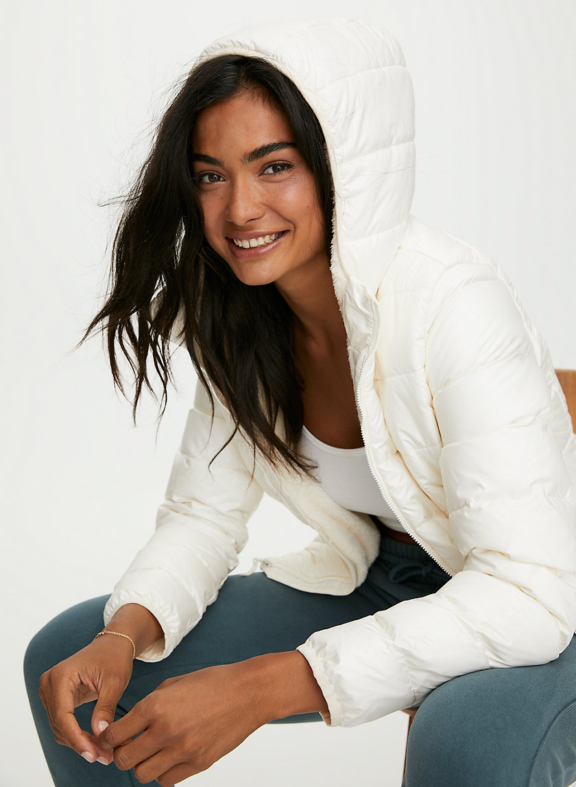 THE LITTLE FUZZY PUFF - Lined goose-down puffer jacket THE LITTLE FUZZY PUFF - Lined goose-down puffer jacket