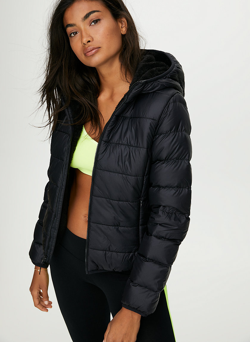 THE LITTLE FUZZY PUFF - Lined goose-down puffer jacket THE LITTLE FUZZY PUFF - Lined goose-down puffer jacket