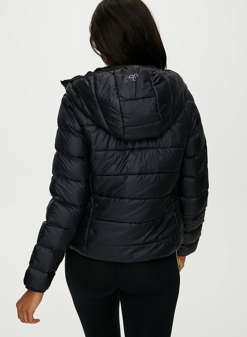 THE LITTLE FUZZY PUFF - Lined goose-down puffer jacket THE LITTLE FUZZY PUFF - Lined goose-down puffer jacket