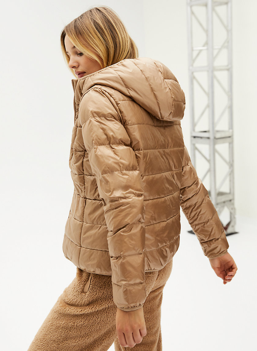 THE LITTLE FUZZY PUFF - Lined goose-down puffer jacket THE LITTLE FUZZY PUFF - Lined goose-down puffer jacket