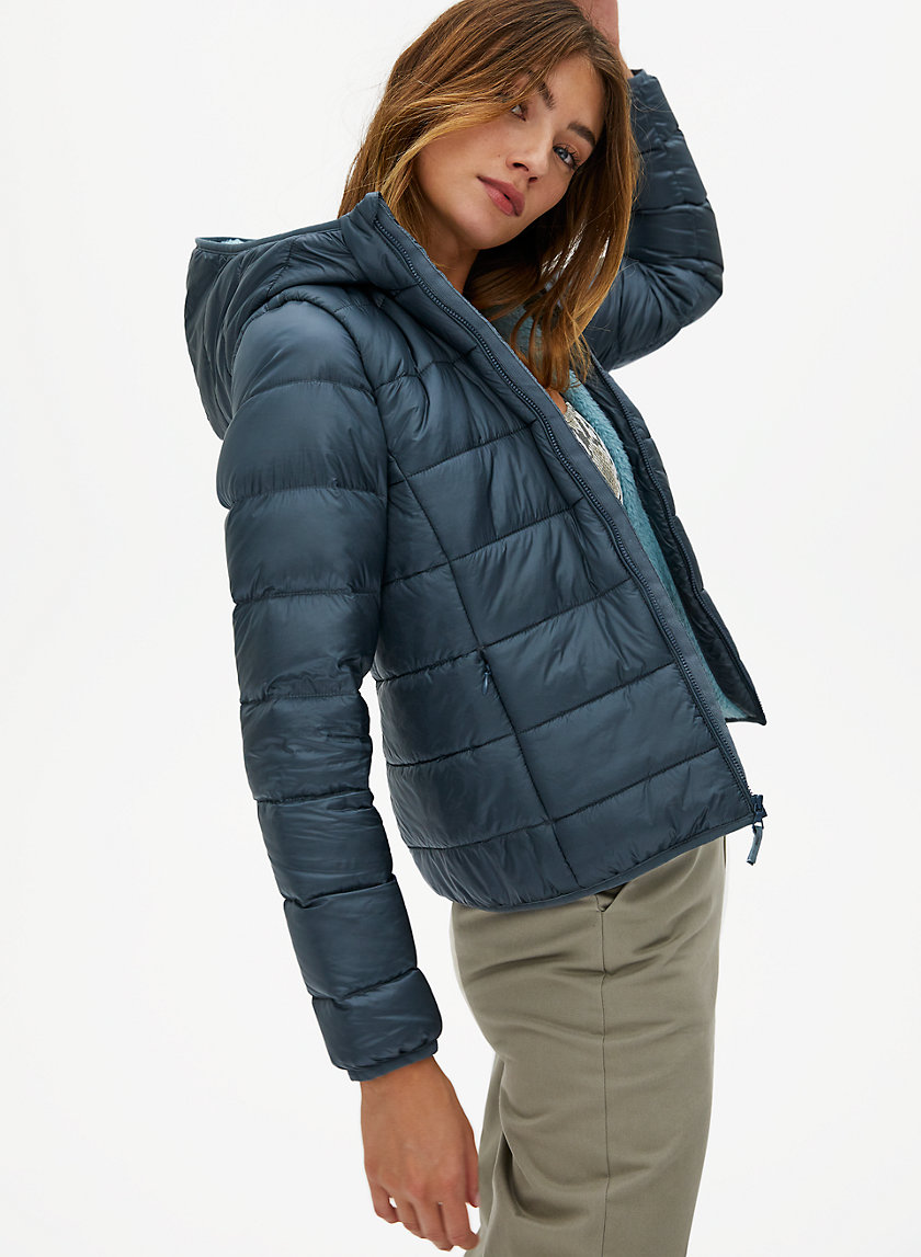 THE LITTLE FUZZY PUFF - Lined goose-down puffer jacket THE LITTLE FUZZY PUFF - Lined goose-down puffer jacket