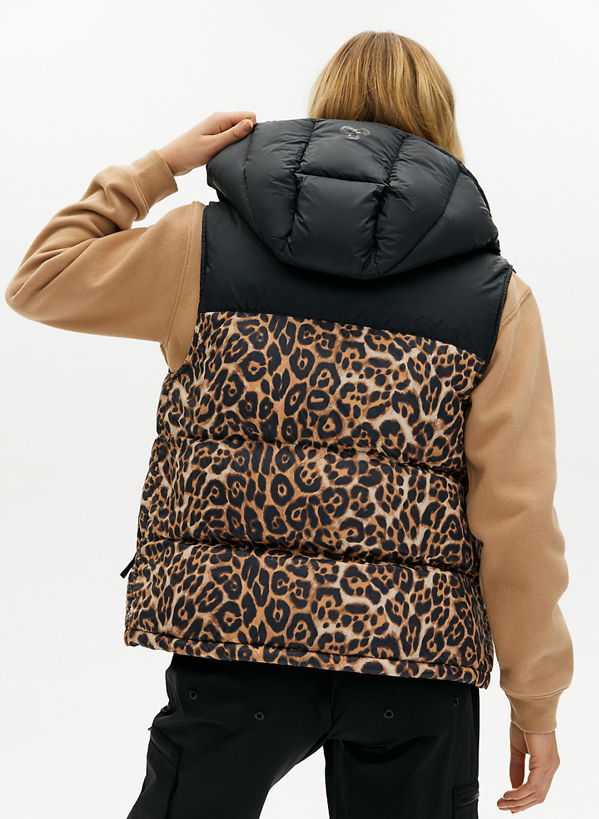 THE SUPER PUFF™ VEST - Leopard puffer vest THE SUPER PUFF™ VEST - Leopard puffer vest