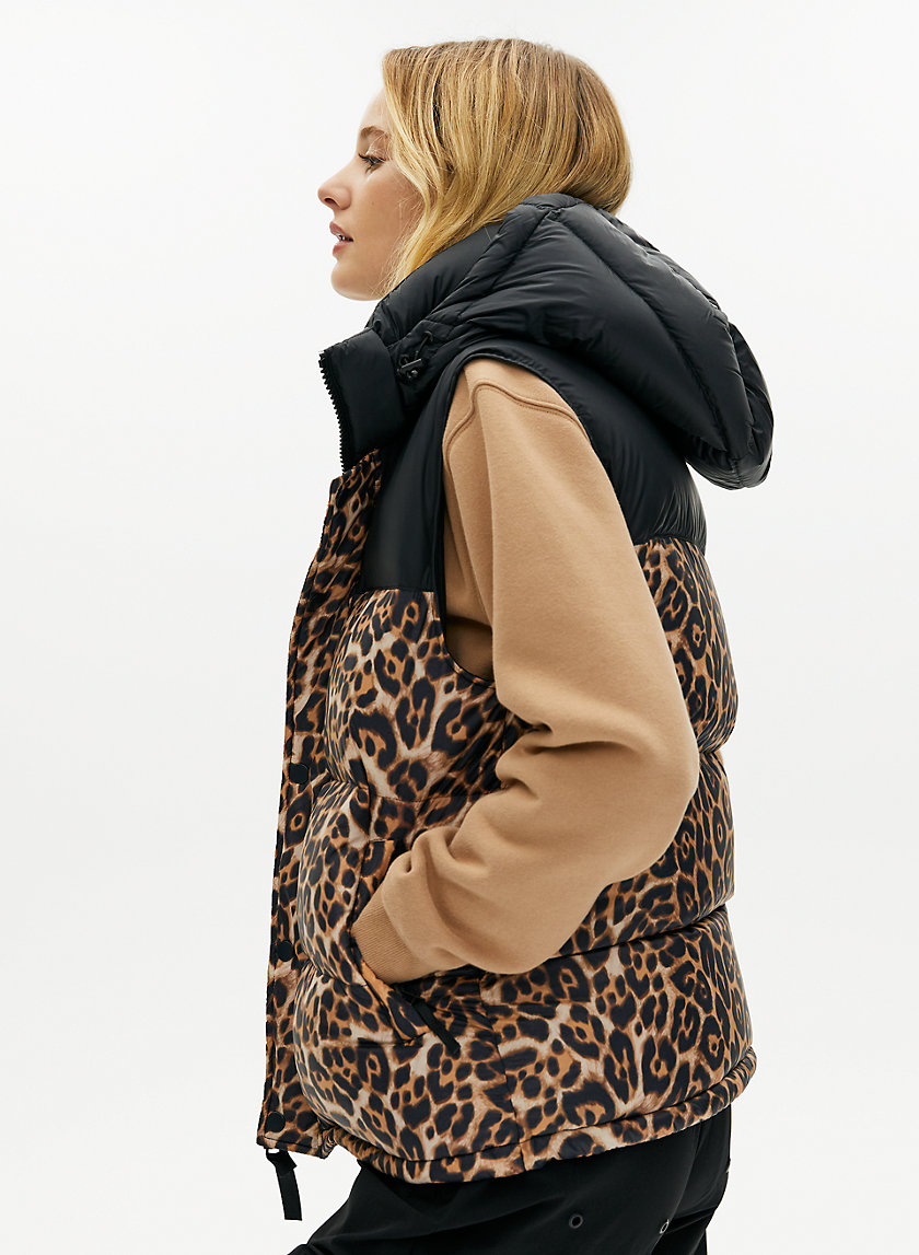 THE SUPER PUFF™ VEST - Leopard puffer vest THE SUPER PUFF™ VEST - Leopard puffer vest