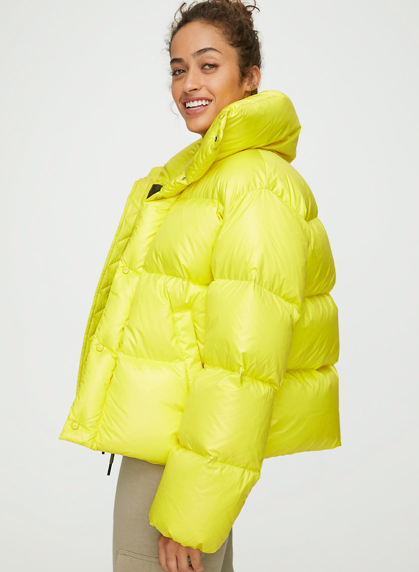 THE MEGA PUFF SHORTY - Cropped goose-down puffer jacket THE MEGA PUFF SHORTY - Cropped goose-down puffer jacket