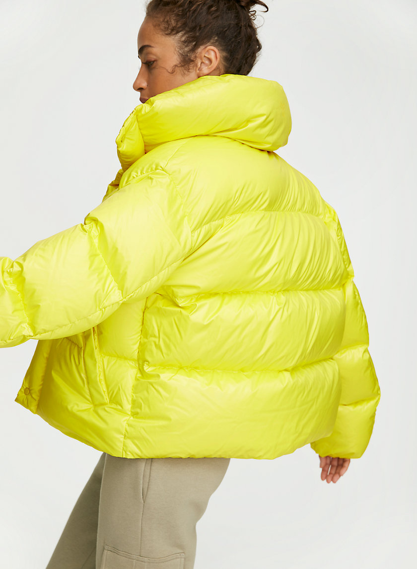 THE MEGA PUFF SHORTY - Cropped goose-down puffer jacket THE MEGA PUFF SHORTY - Cropped goose-down puffer jacket