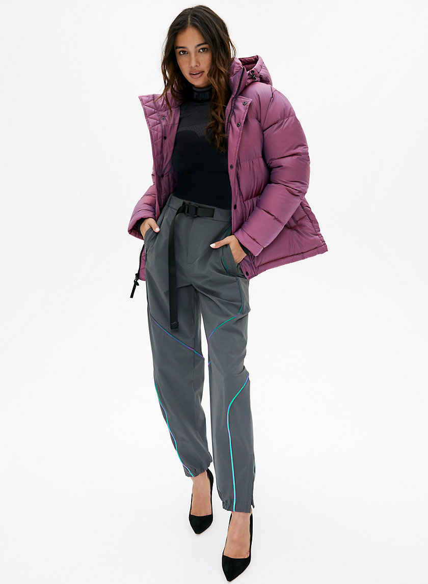 aritzia super puff purple