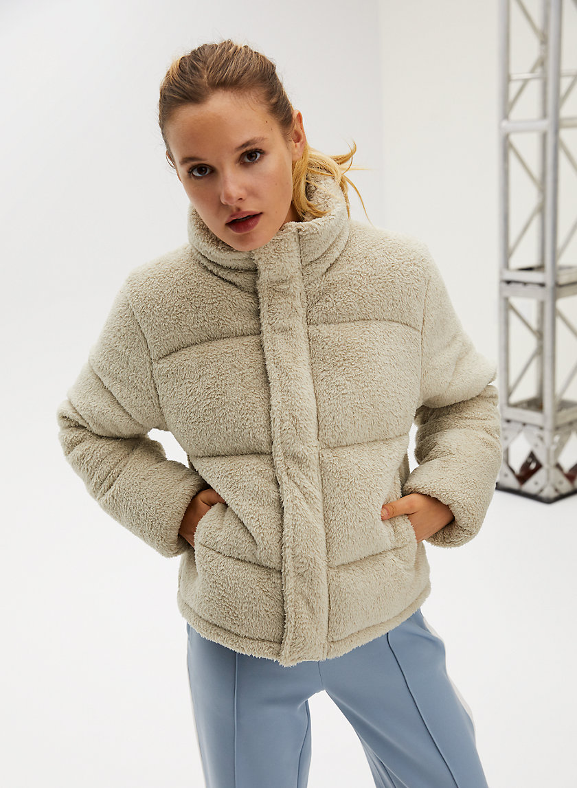 FUZZY PUFFER - Teddy puffer jacket FUZZY PUFFER - Teddy puffer jacket