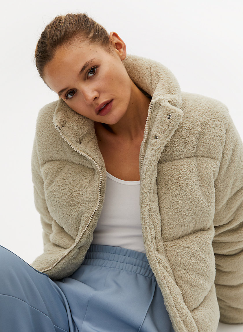 FUZZY PUFFER - Teddy puffer jacket FUZZY PUFFER - Teddy puffer jacket
