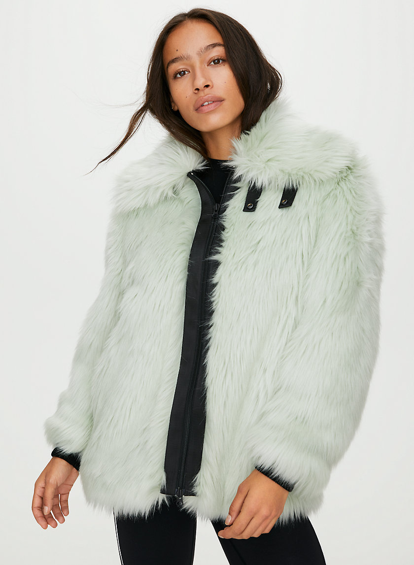 TRIBECA FAUX FUR COAT - Faux fur jacket TRIBECA FAUX FUR COAT - Faux fur jacket