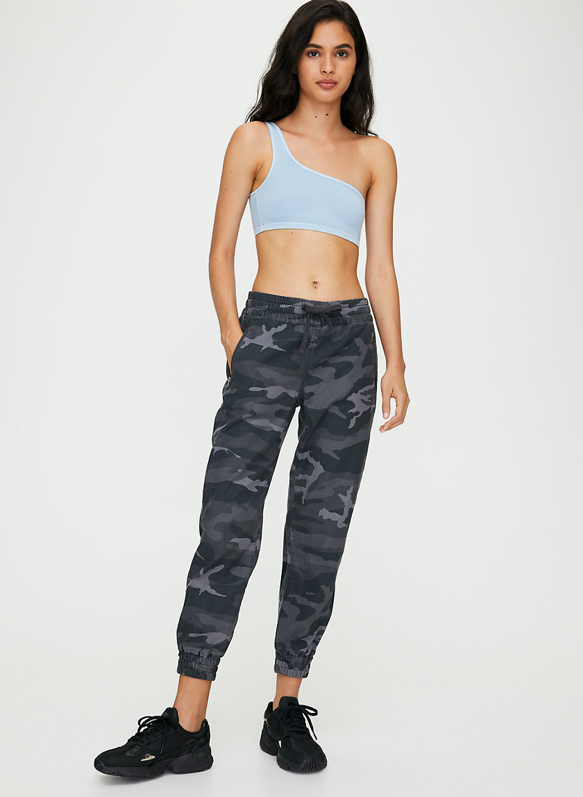 ALIX PANT - Cotton-twill camo joggers ALIX PANT - Cotton-twill camo joggers