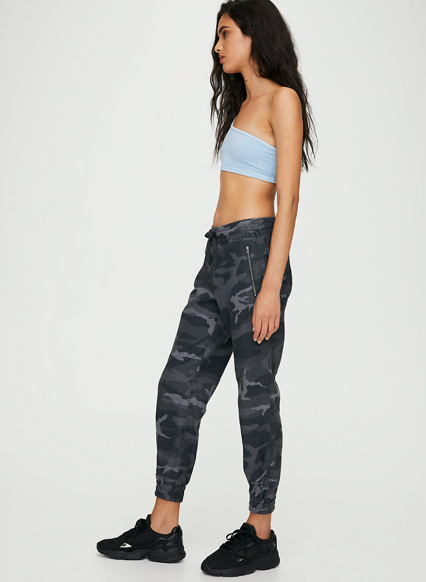 ALIX PANT - Cotton-twill camo joggers ALIX PANT - Cotton-twill camo joggers