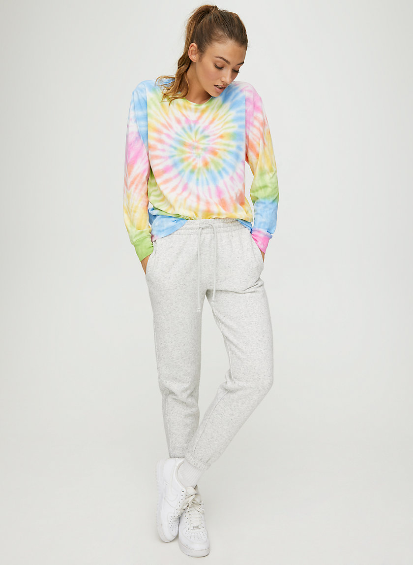 BOYFRIEND SWEATPANT - Slim-fit fleece sweatpants BOYFRIEND SWEATPANT - Slim-fit fleece sweatpants