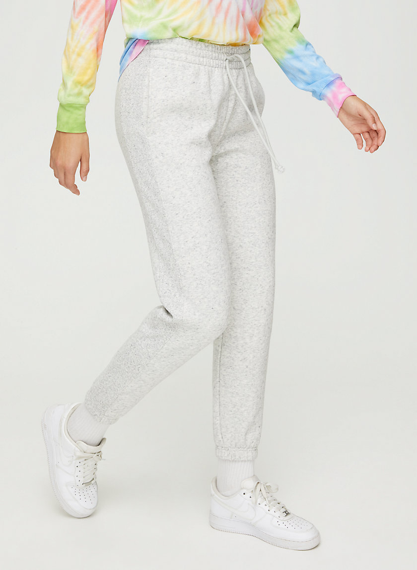 BOYFRIEND SWEATPANT - Slim-fit fleece sweatpants BOYFRIEND SWEATPANT - Slim-fit fleece sweatpants