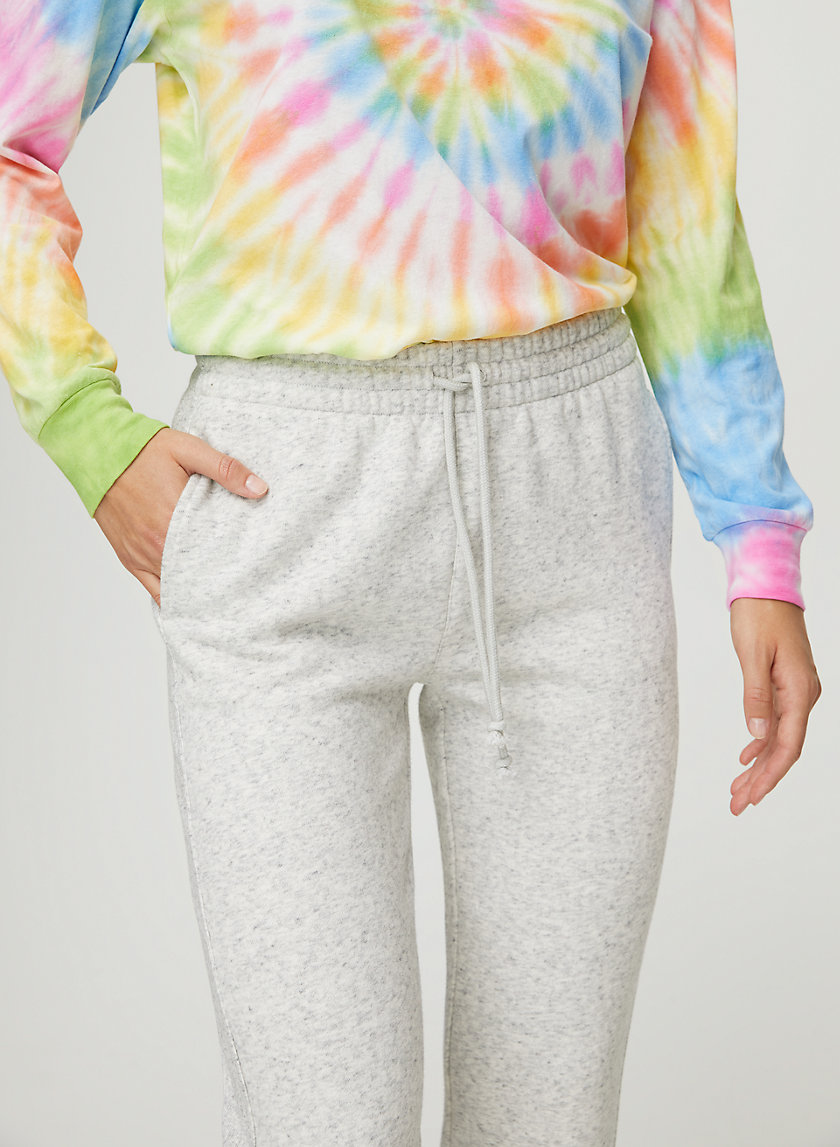 BOYFRIEND SWEATPANT - Slim-fit fleece sweatpants BOYFRIEND SWEATPANT - Slim-fit fleece sweatpants