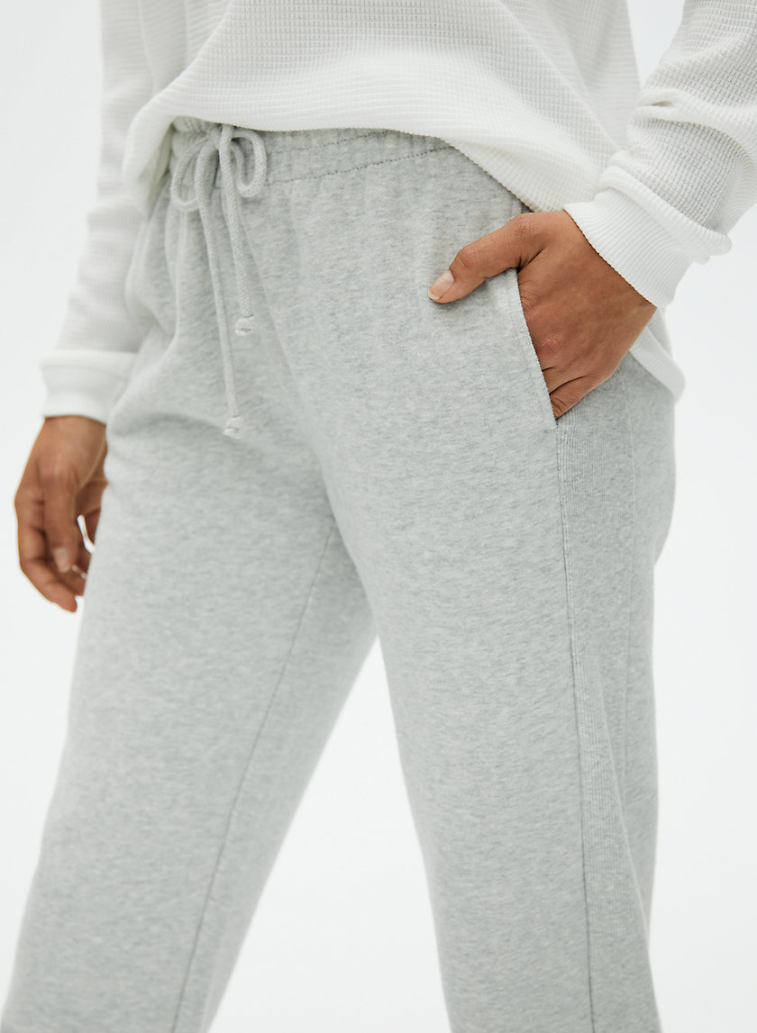 BOYFRIEND SWEATPANT - Slim-fit fleece sweatpants BOYFRIEND SWEATPANT - Slim-fit fleece sweatpants