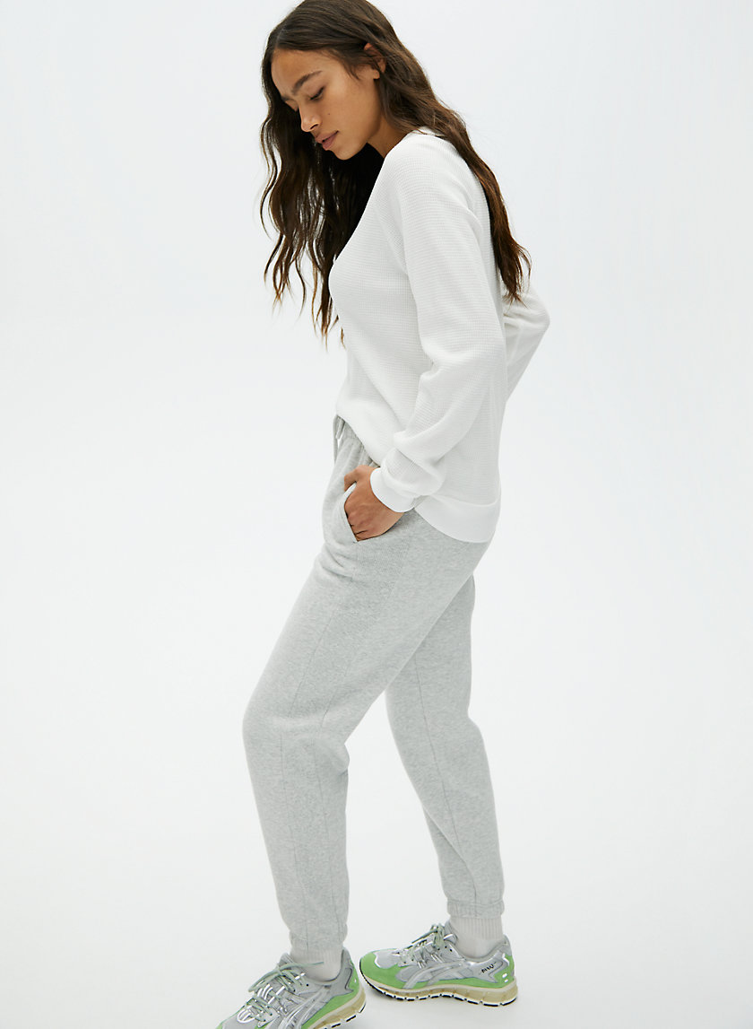BOYFRIEND SWEATPANT - Slim-fit fleece sweatpants BOYFRIEND SWEATPANT - Slim-fit fleece sweatpants