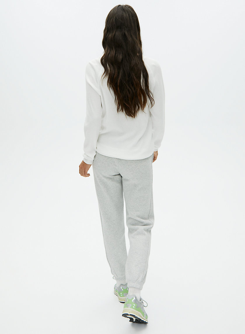 BOYFRIEND SWEATPANT - Slim-fit fleece sweatpants BOYFRIEND SWEATPANT - Slim-fit fleece sweatpants