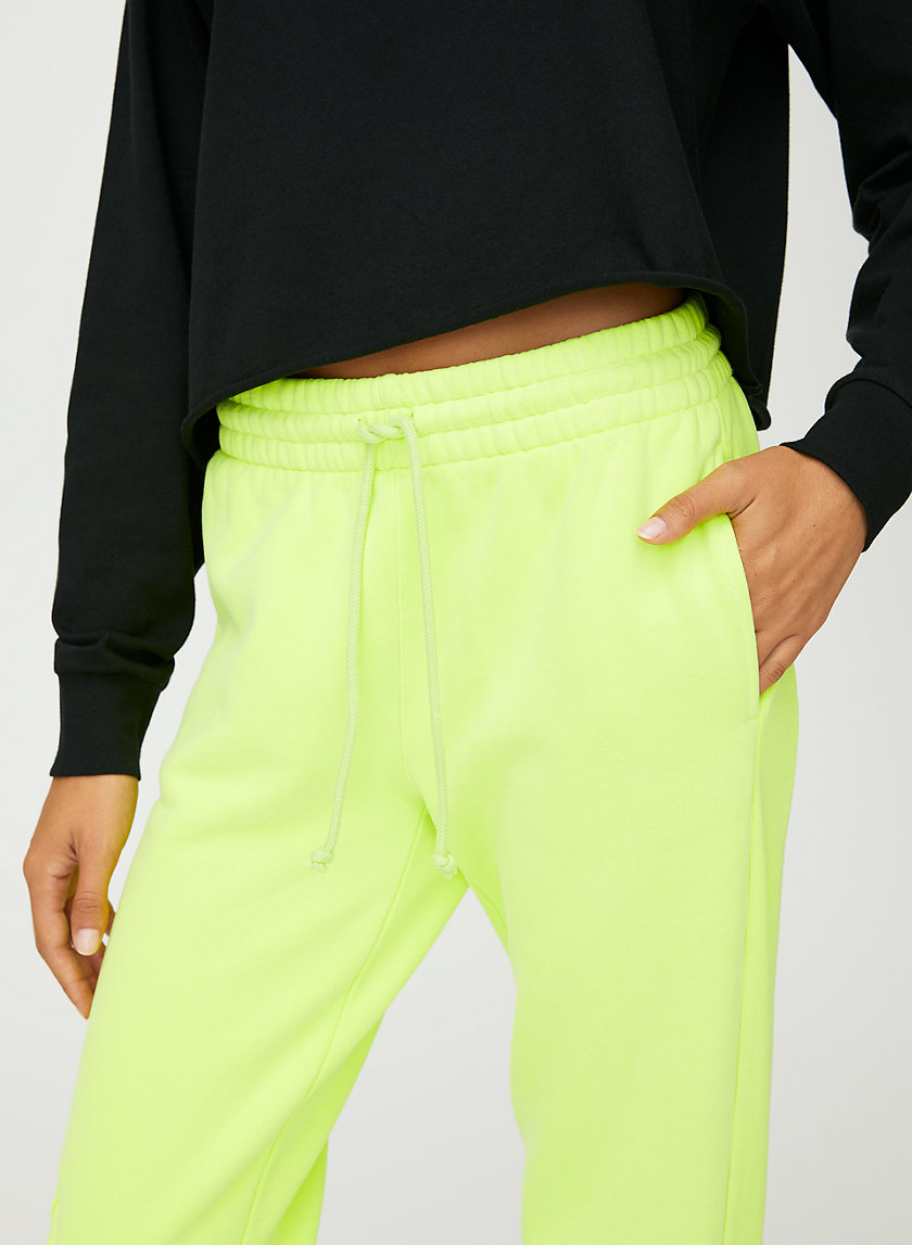 BOYFRIEND SWEATPANT - Slim-fit fleece sweatpants BOYFRIEND SWEATPANT - Slim-fit fleece sweatpants