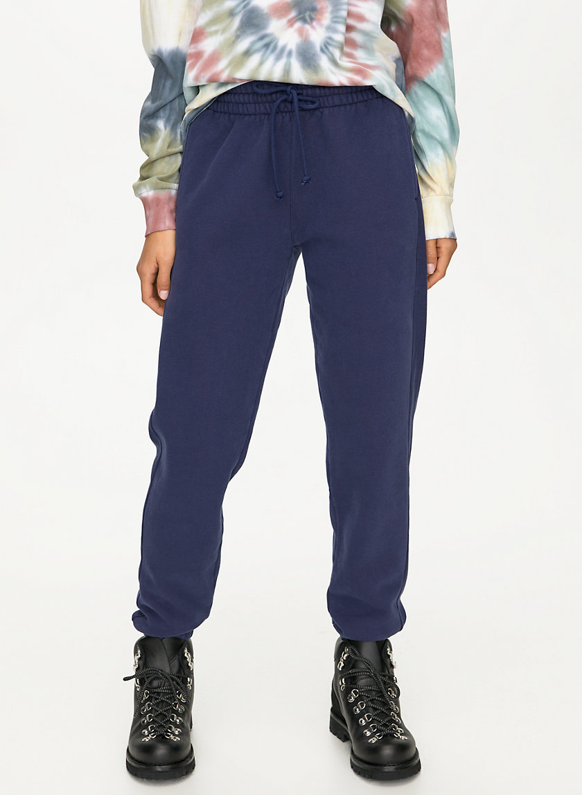 BOYFRIEND SWEATPANT - Slim-fit fleece sweatpants BOYFRIEND SWEATPANT - Slim-fit fleece sweatpants
