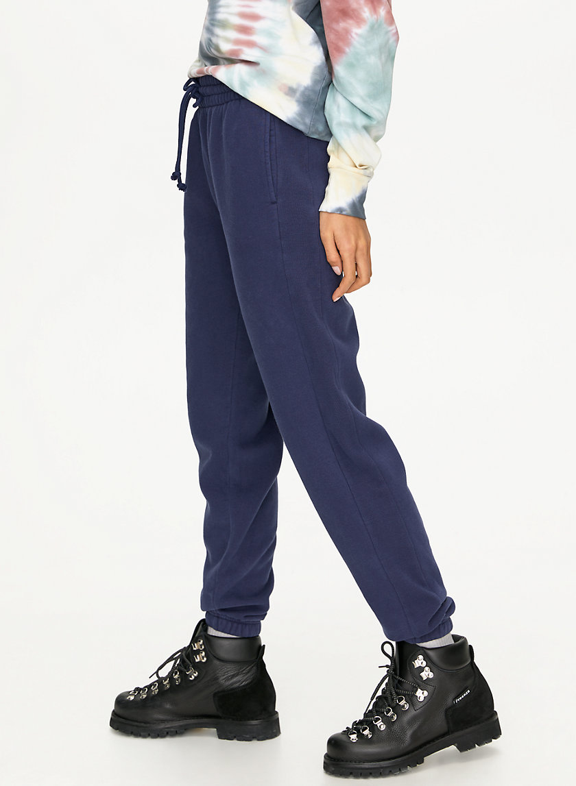 BOYFRIEND SWEATPANT - Slim-fit fleece sweatpants BOYFRIEND SWEATPANT - Slim-fit fleece sweatpants