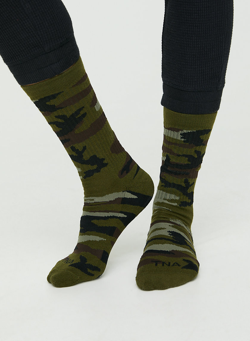 ROSEDALE CREW SOCK - Camo crew socks ROSEDALE CREW SOCK - Camo crew socks