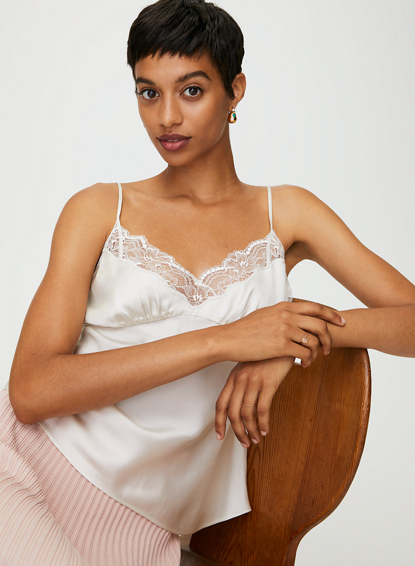 CELINE CAMISOLE - Lingerie-inspired tank CELINE CAMISOLE - Lingerie-inspired tank