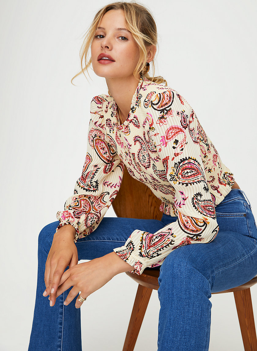 LILITH BLOUSE - Printed prairie blouse LILITH BLOUSE - Printed prairie blouse