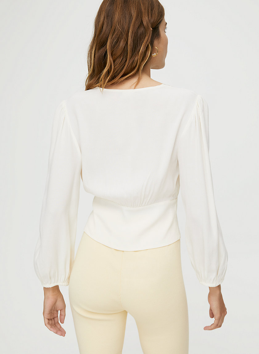 ROMANCE ME BLOUSE - Romantic button-up blouse ROMANCE ME BLOUSE - Romantic button-up blouse