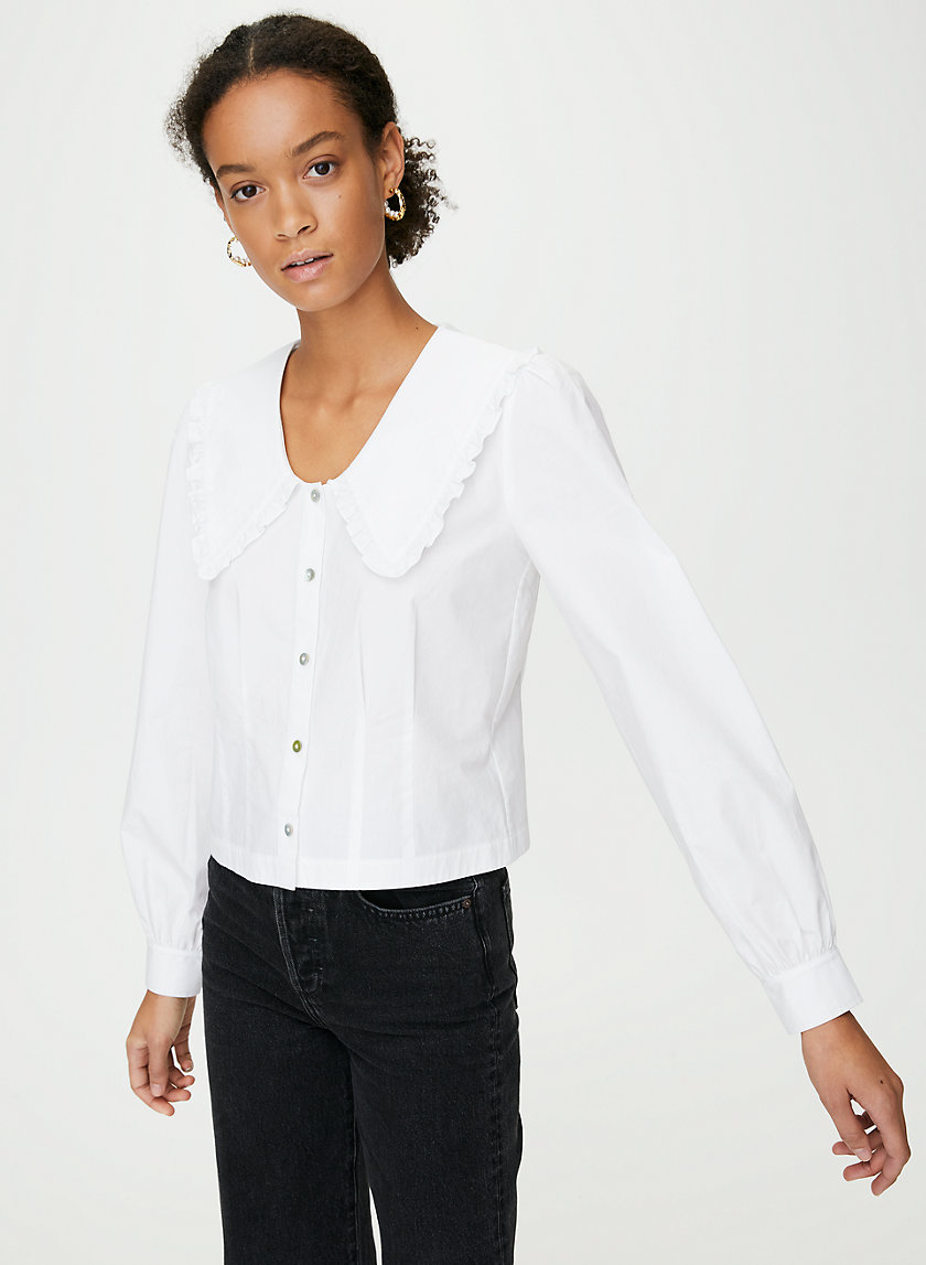 BLYTHE BLOUSE - Long-sleeve prairie blouse BLYTHE BLOUSE - Long-sleeve prairie blouse