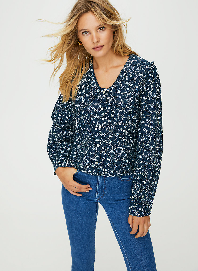 BLYTHE BLOUSE - Ruffled prairie blouse BLYTHE BLOUSE - Ruffled prairie blouse