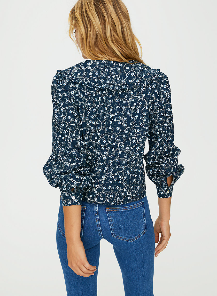 BLYTHE BLOUSE - Ruffled prairie blouse BLYTHE BLOUSE - Ruffled prairie blouse