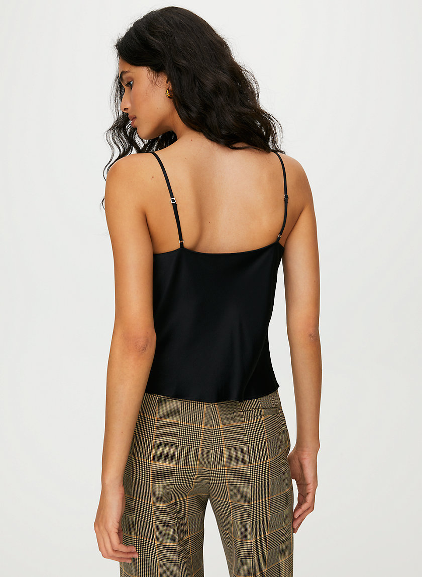 MUSE CAMISOLE - Satin cropped camisole MUSE CAMISOLE - Satin cropped camisole