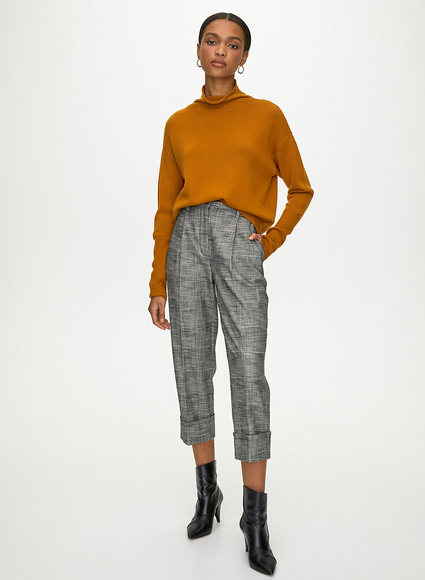 CYPRIE SWEATER - Merino-wool mock-neck sweater CYPRIE SWEATER - Merino-wool mock-neck sweater