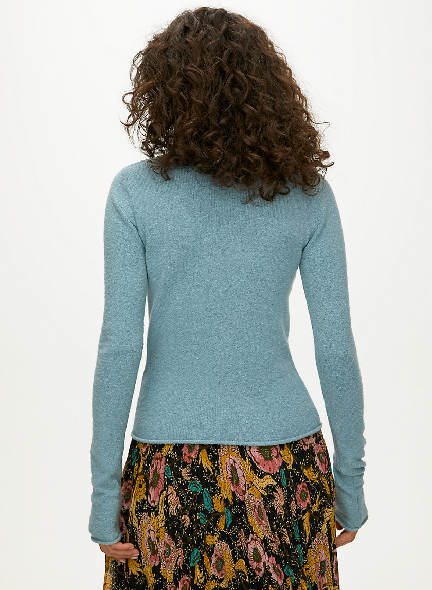 DARLING SWEATER - Fitted, mock-neck sweater DARLING SWEATER - Fitted, mock-neck sweater