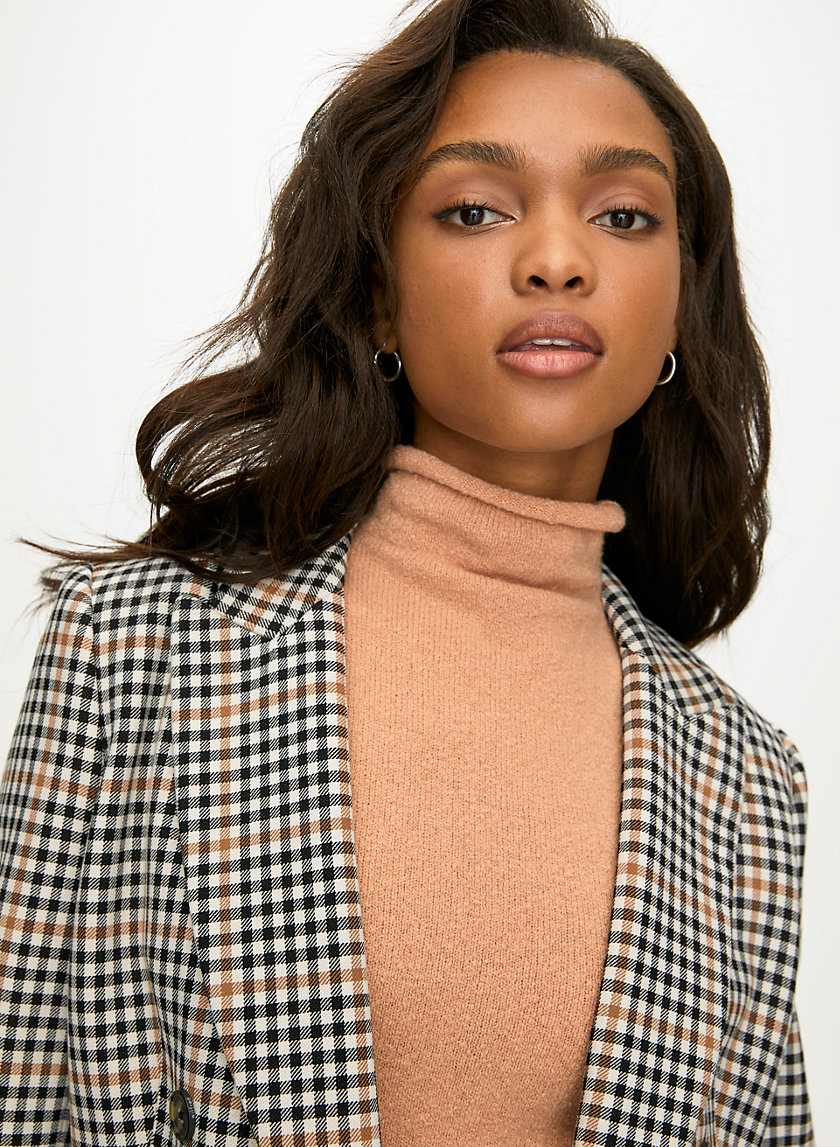 DARLING SWEATER - Fitted, mock-neck sweater DARLING SWEATER - Fitted, mock-neck sweater