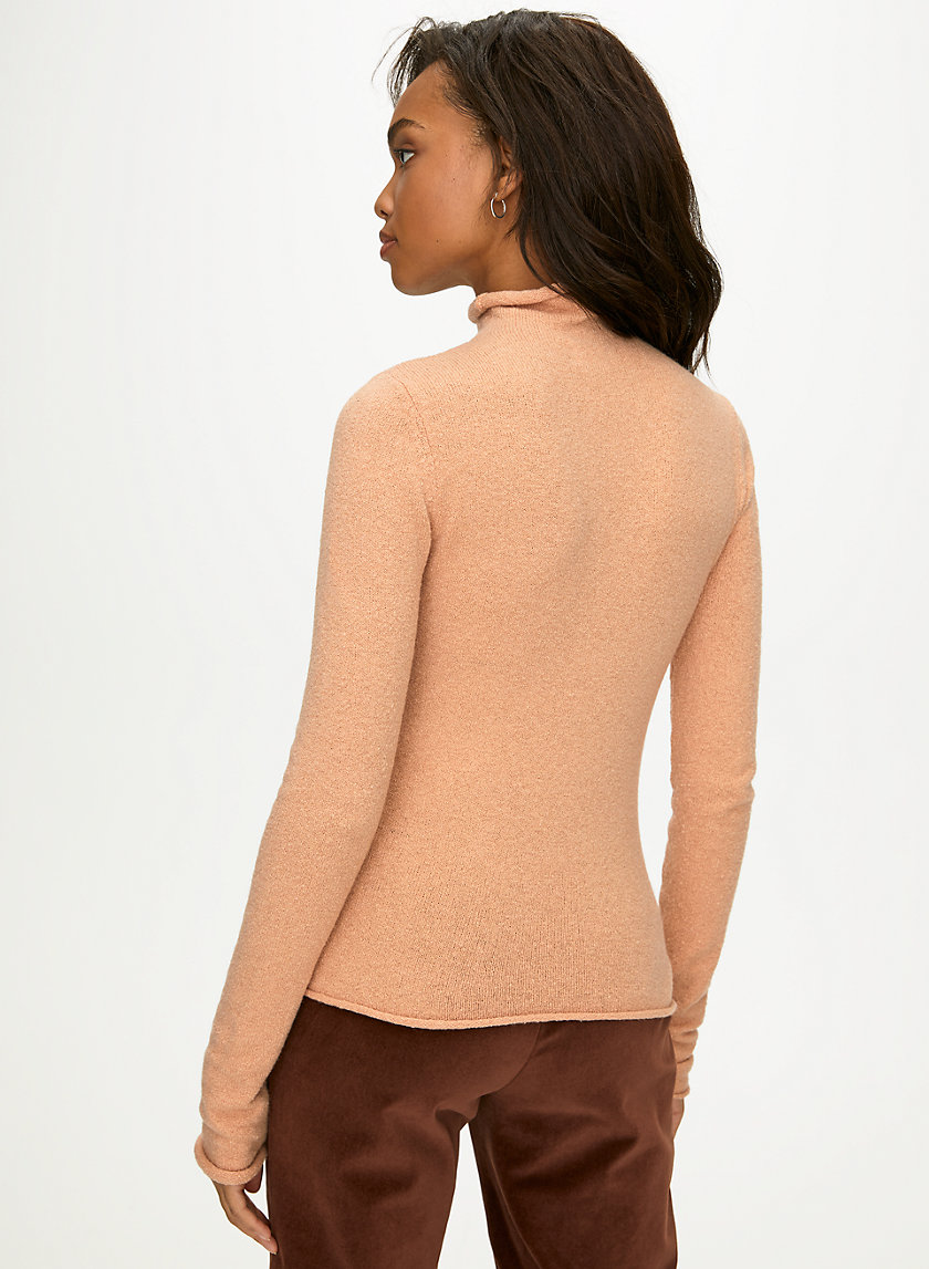 DARLING SWEATER - Fitted, mock-neck sweater DARLING SWEATER - Fitted, mock-neck sweater