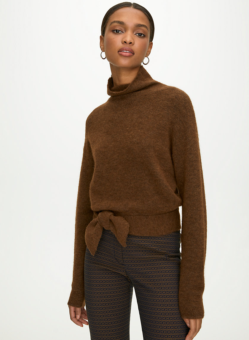 LORIN SWEATER - Alpaca-blend turtleneck sweater LORIN SWEATER - Alpaca-blend turtleneck sweater