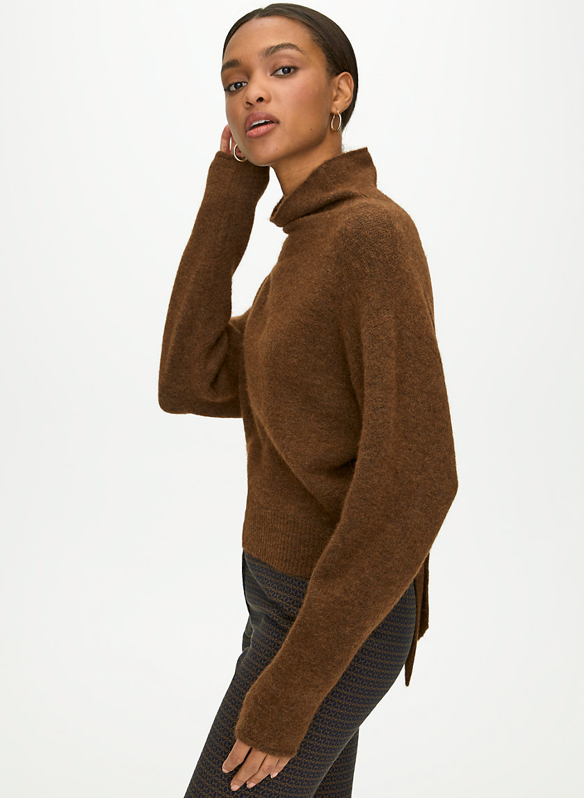 LORIN SWEATER - Alpaca-blend turtleneck sweater LORIN SWEATER - Alpaca-blend turtleneck sweater