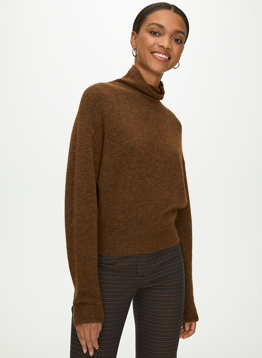 LORIN SWEATER - Alpaca-blend turtleneck sweater LORIN SWEATER - Alpaca-blend turtleneck sweater