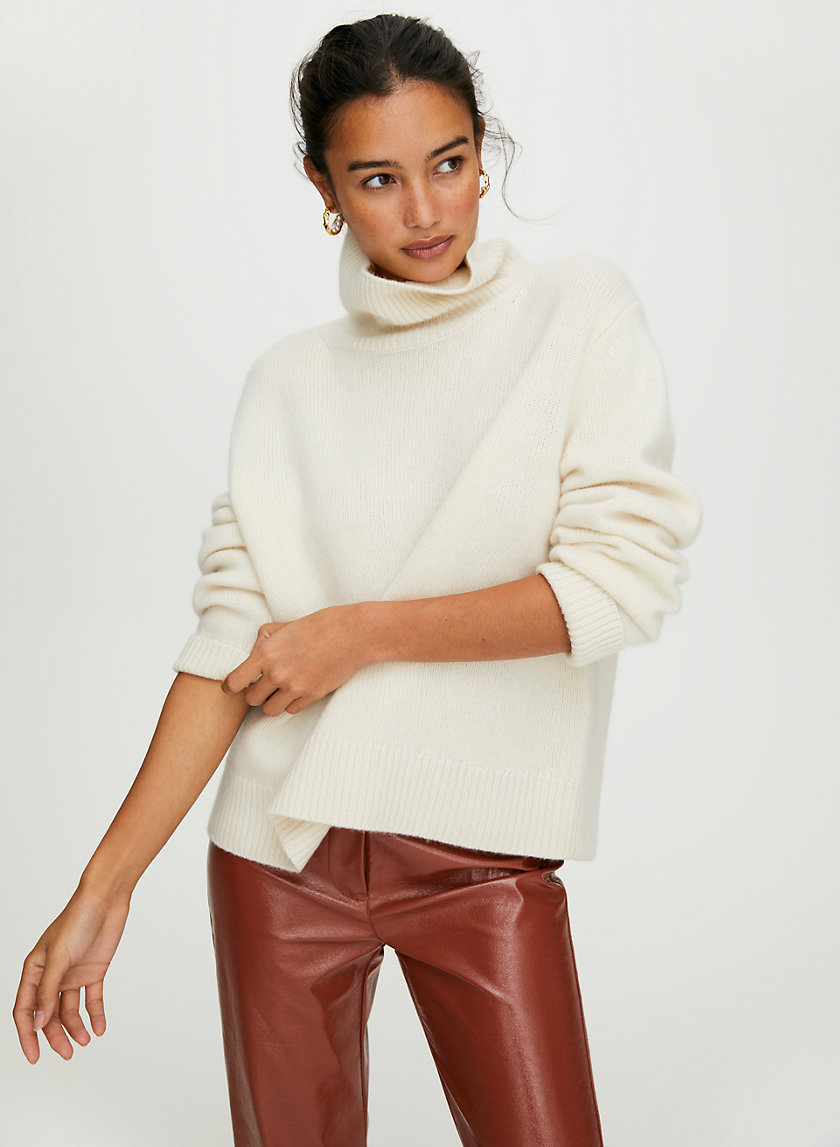 JARA CASHMERE SWEATER - Cashmere turtleneck sweater JARA CASHMERE SWEATER - Cashmere turtleneck sweater