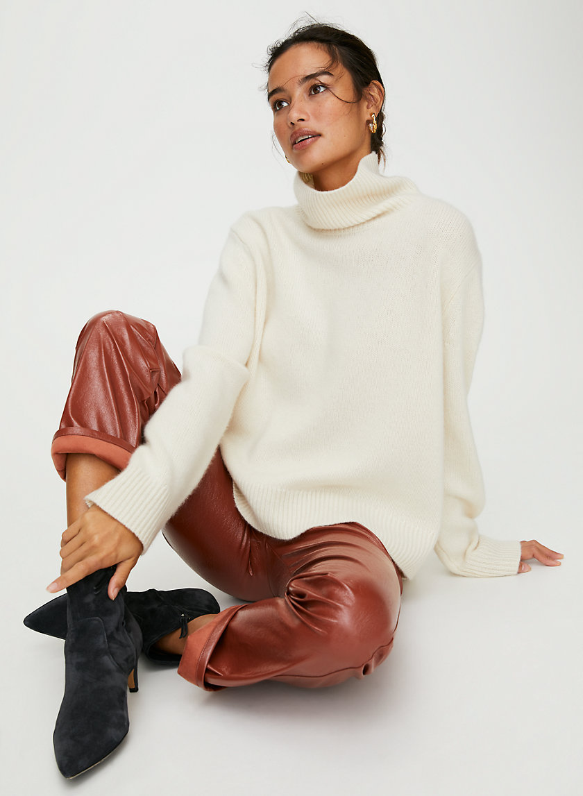 JARA CASHMERE SWEATER - Cashmere turtleneck sweater JARA CASHMERE SWEATER - Cashmere turtleneck sweater