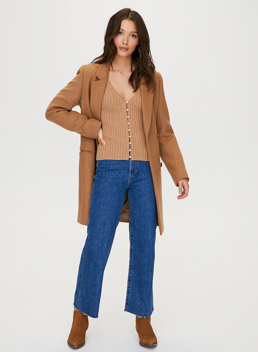 PEARL CARDIGAN - Deep V-neck cardigan PEARL CARDIGAN - Deep V-neck cardigan
