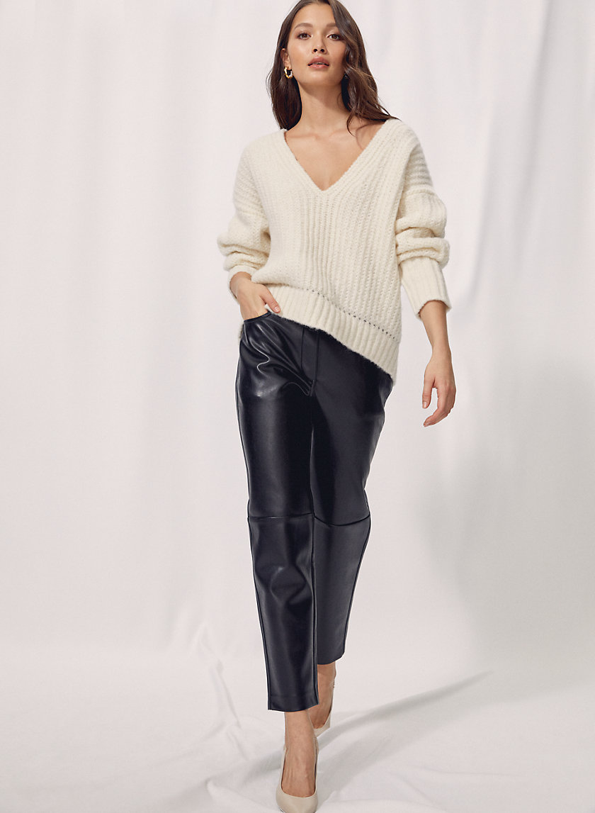 ERICA SWEATER - Alpaca V-neck sweater ERICA SWEATER - Alpaca V-neck sweater